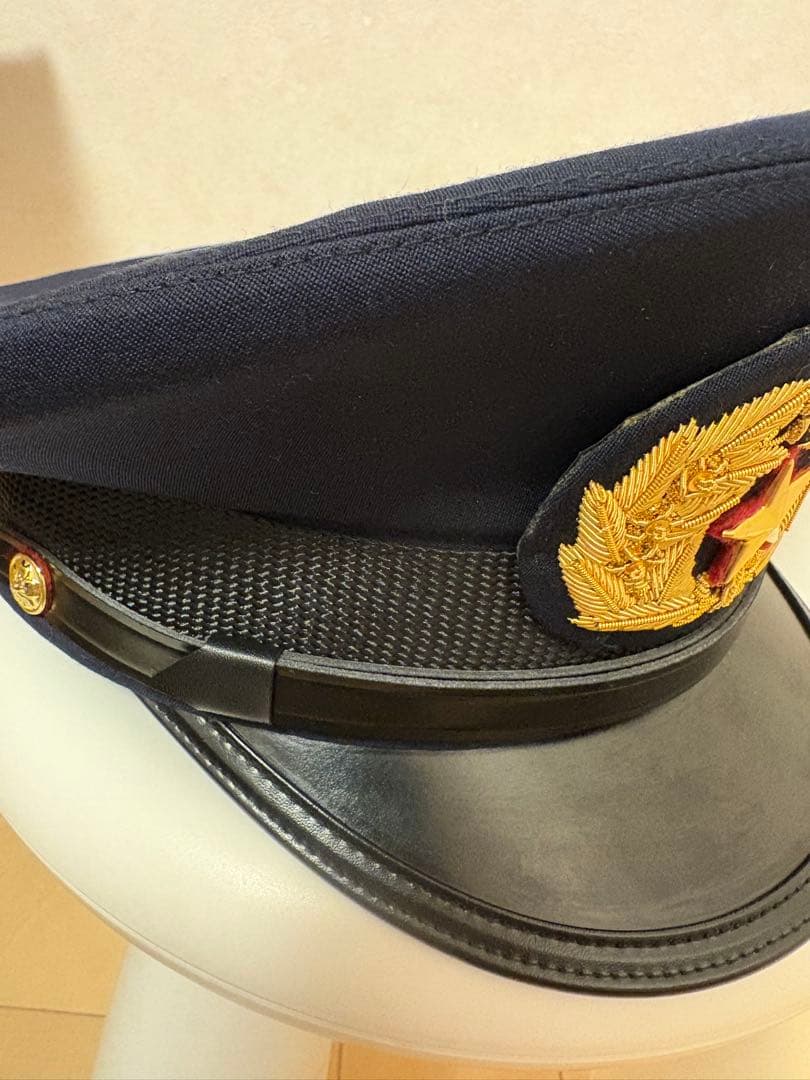 制帽 警察・消防・日本軍モチーフ カスタム帽子 金刺繍 五芒星｜コスプレ 撮影用
