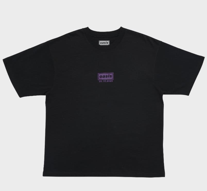 oasis live '25 Tシャツ Lサイズ ブラック TOKYO 1026