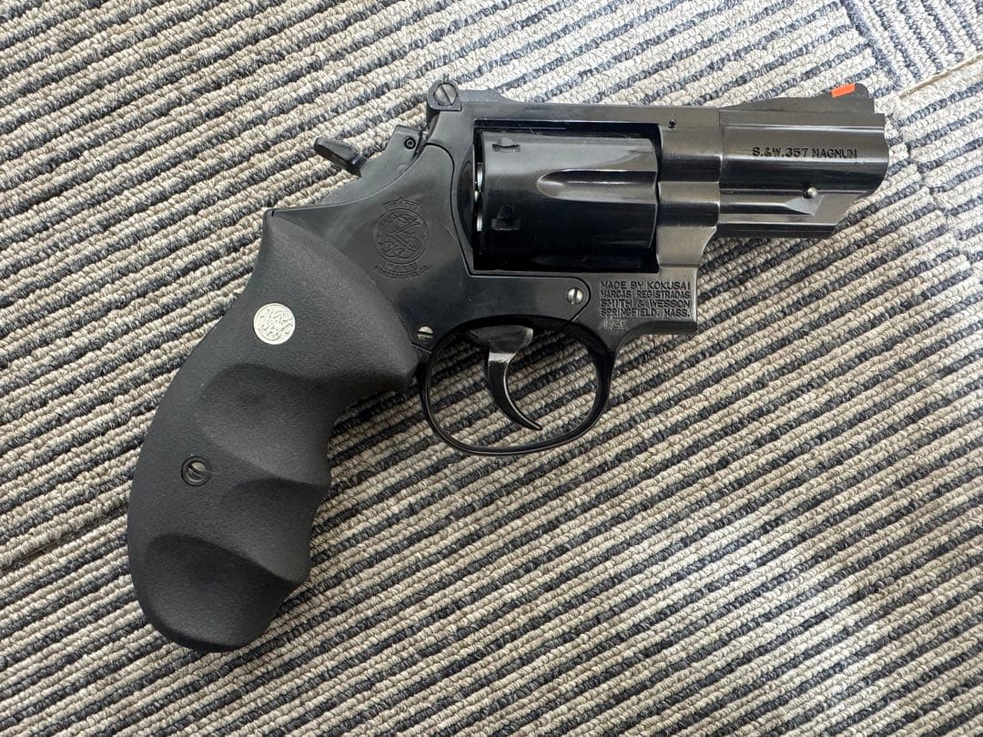コクサイ S&W 357マグナム モデルガン ASGK刻印 ジャンク扱