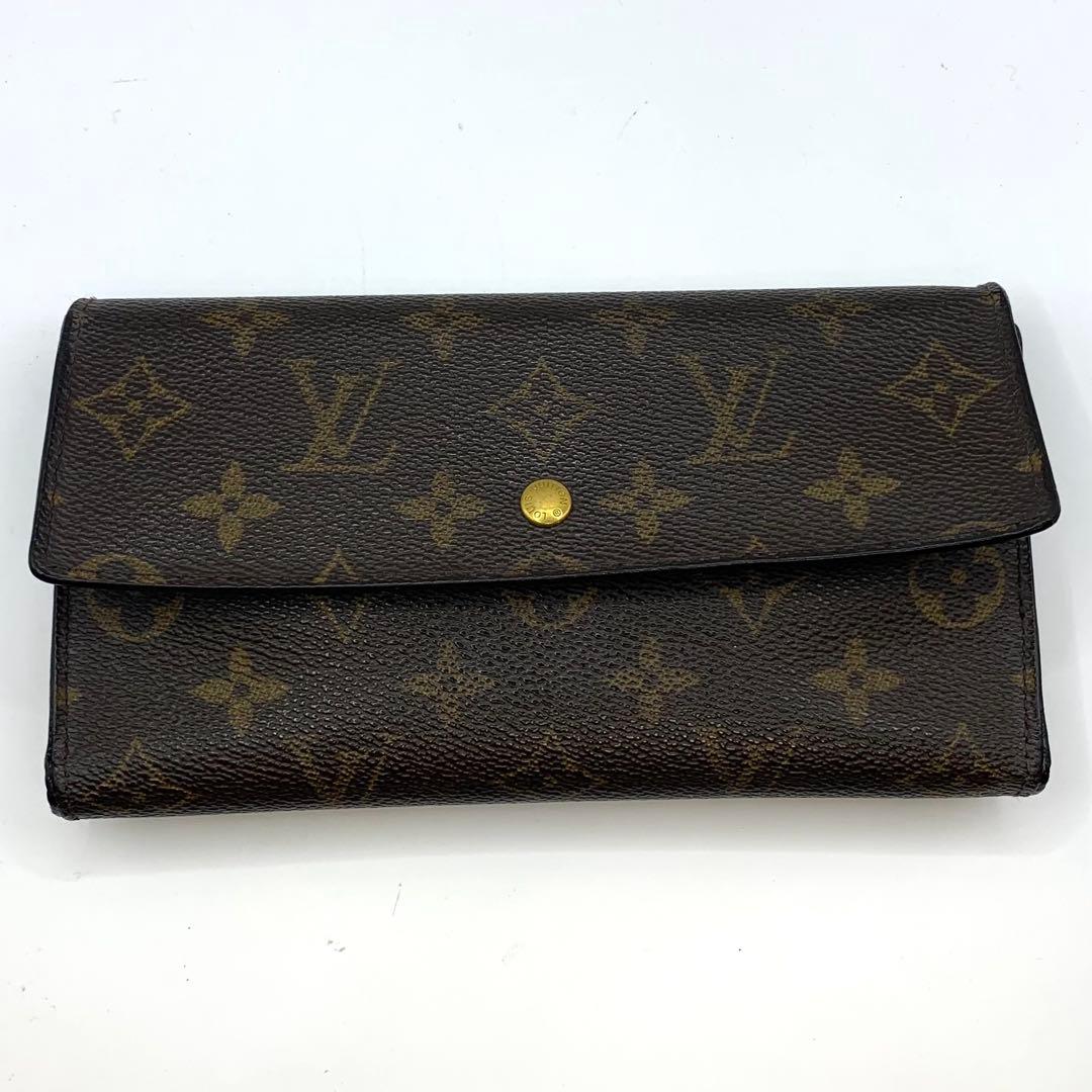 ルイヴィトン インターナショナル 三つ折財 モノグラム 長財布 ポルトフォイユ