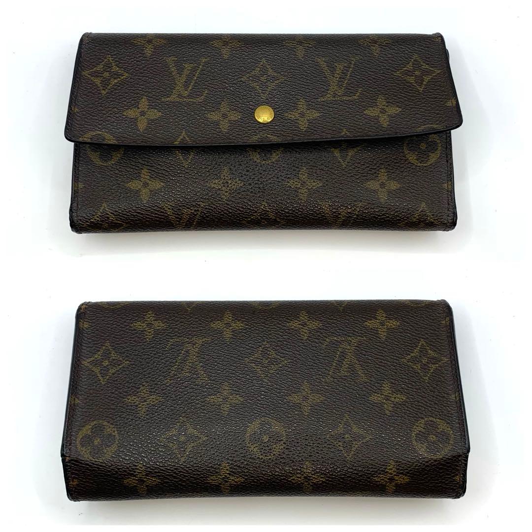 ルイヴィトン インターナショナル 三つ折財 モノグラム 長財布 ポルトフォイユ