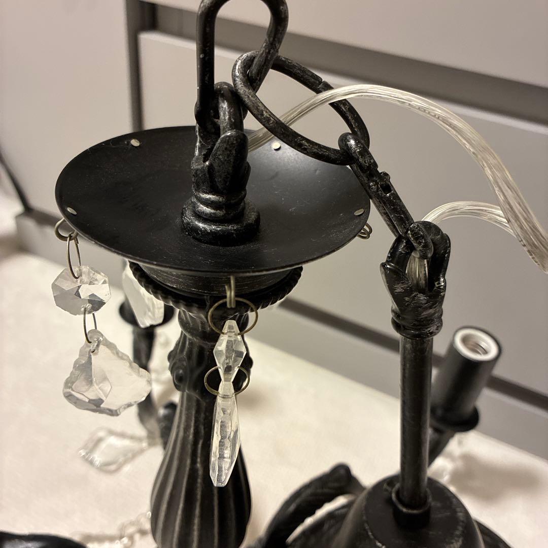 Rico　サラグレース　アンティーク調　シャンデリア　5灯