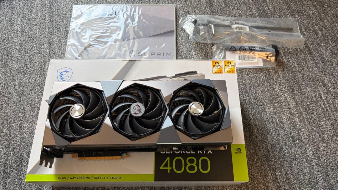 グラフィックボード・グラボ・ビデオカード MSI GeForce RTX 4080 16GB GDDR6X