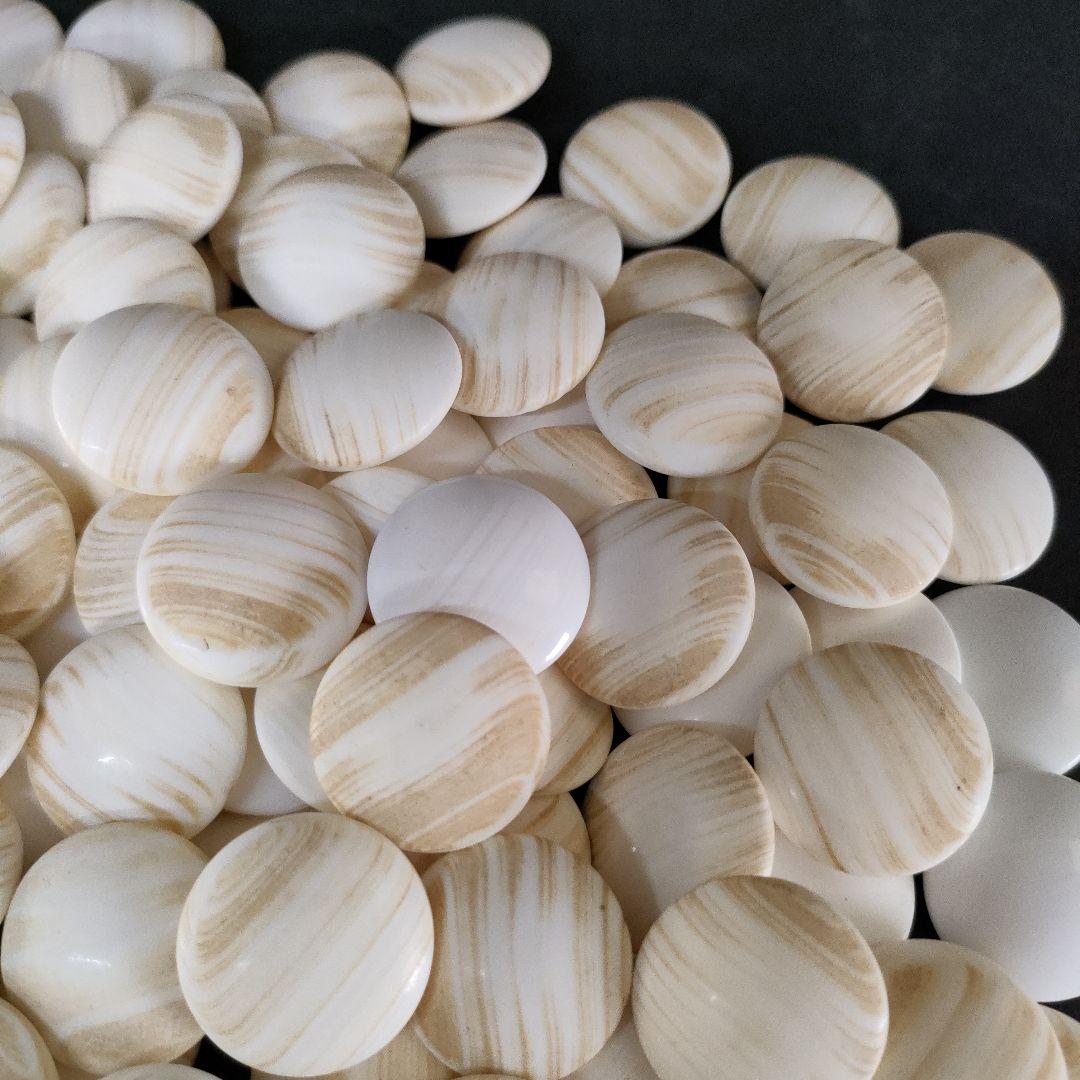 B12-5/日向特産天然本蛤碁石/28号/那智黒石碁石/雪印/180/181