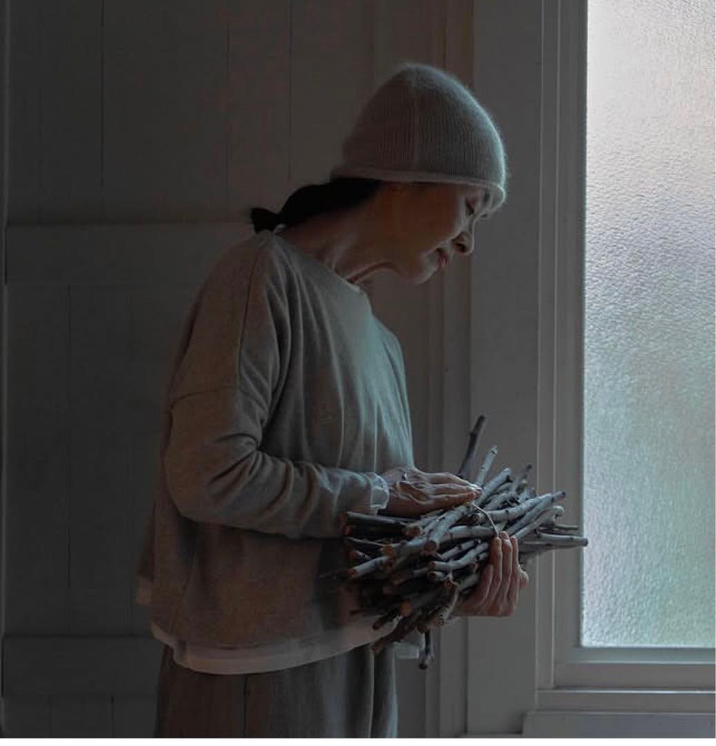 11月中限定販売　yoli モヘア　ニット帽　ベージュ　22AW