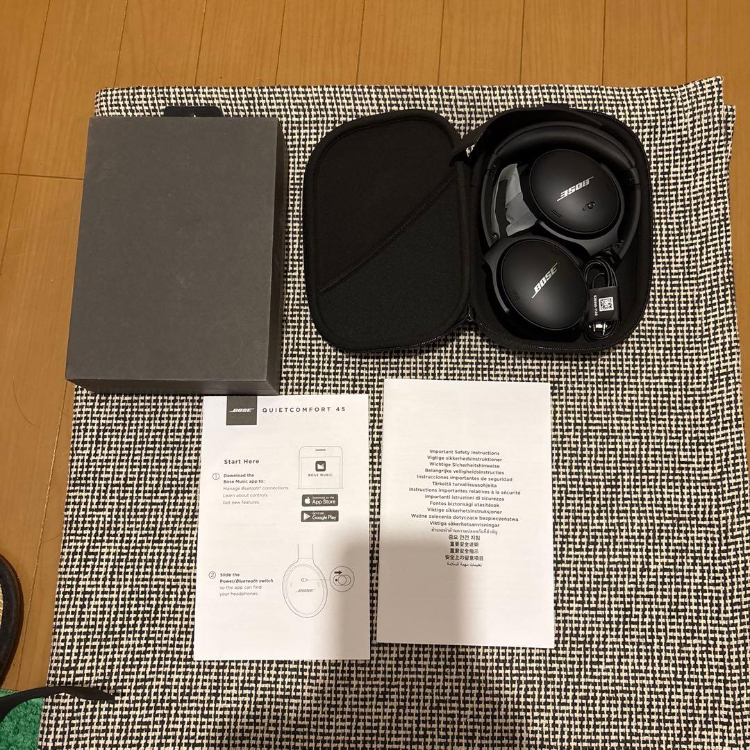 【ジャンク品】Bose QuietComfort 45 ワイヤレスヘッドホン