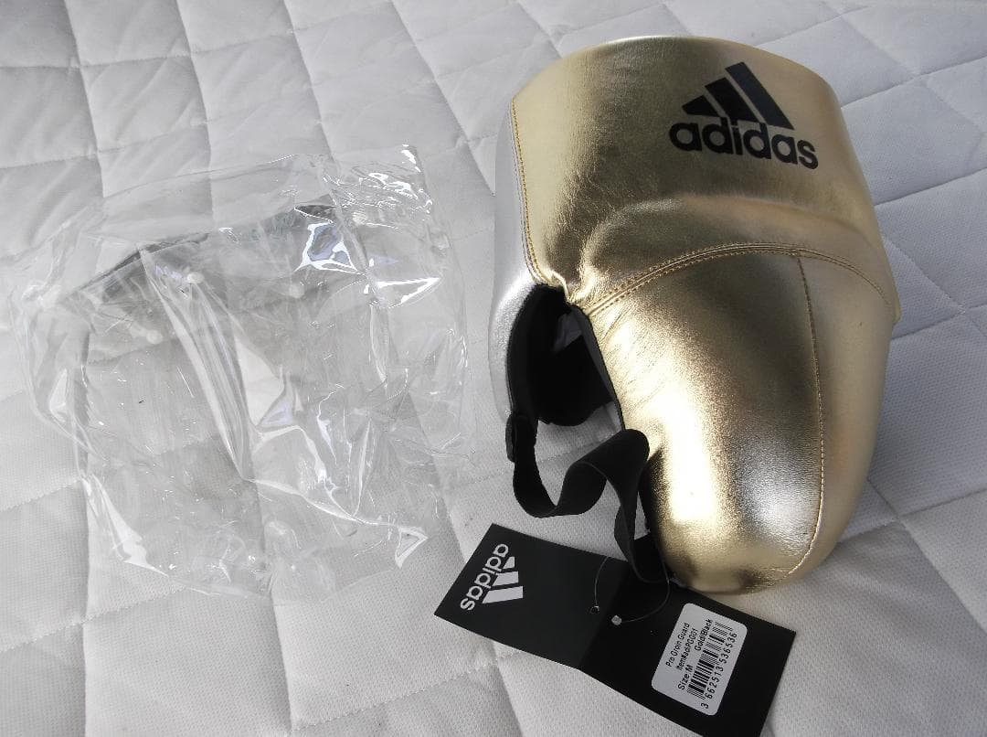 ADIDAS　アディダス　金的ガード　高級グローインガード　プロ　本革