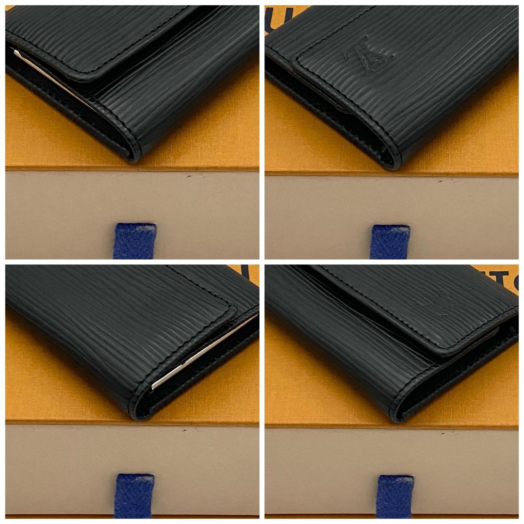 未使用品　ルイヴィトン　エピ　キーケース　ミュルティクレ6 黒