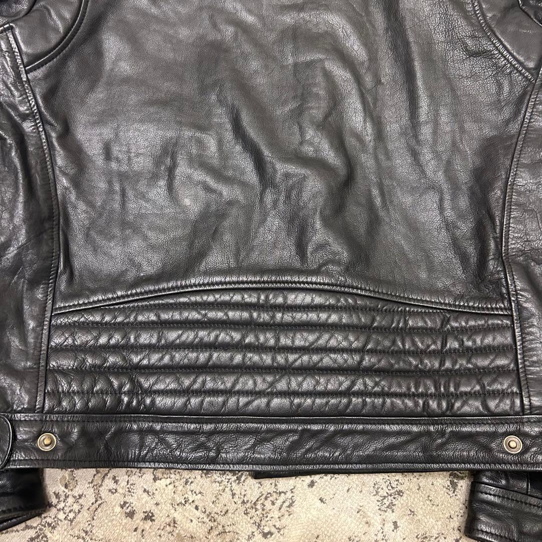 BLACK CAFE LONDON バイク　ライダース　レザー　ジャケット　58