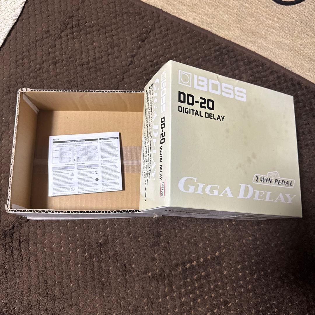 BOSS DD-20 デジタルディレイ　箱付き