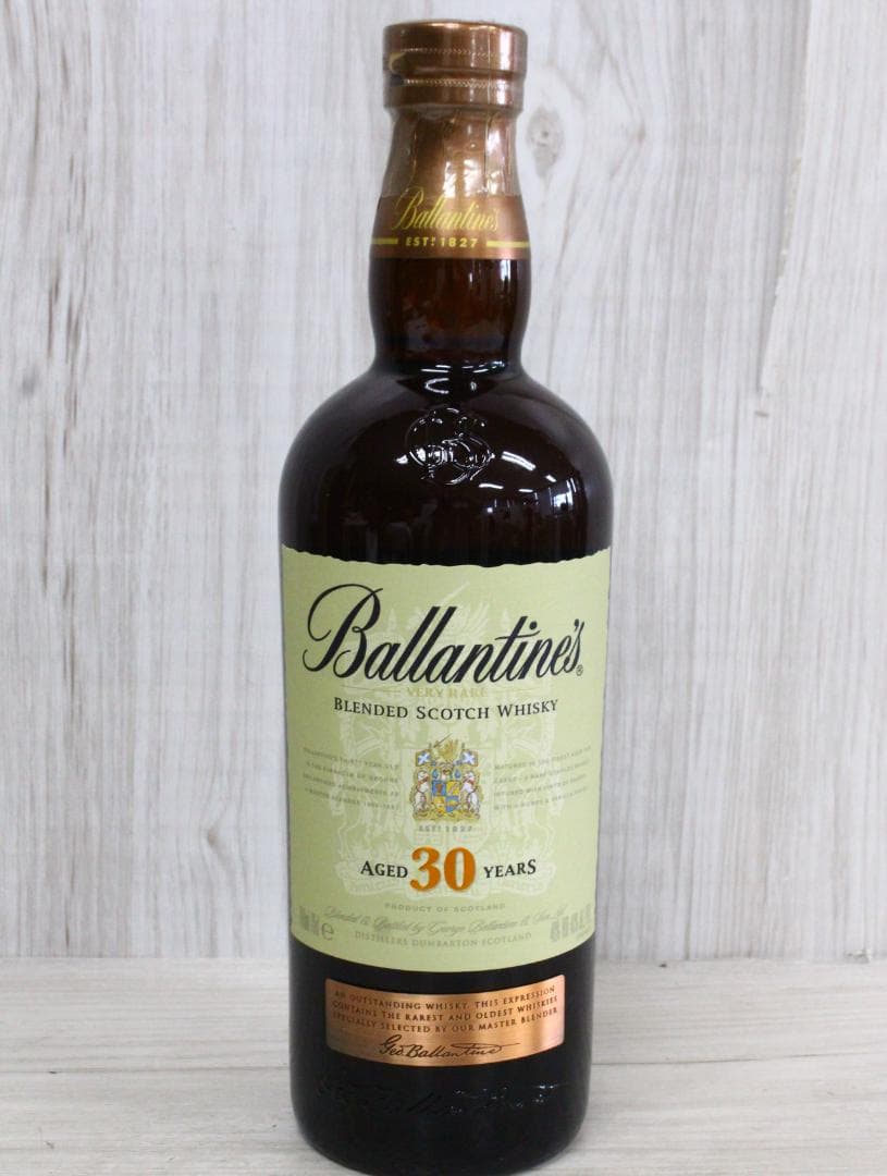 ▲未開栓/箱入り バランタイン Ballantine’s 30年 スコッチ