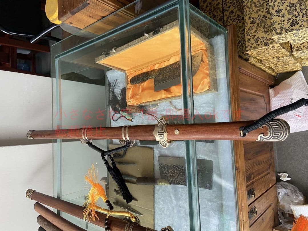 ねじれ唐刀  武具 刀装具 日本刀 唐剣  模造刀·模擬刀  居合刀