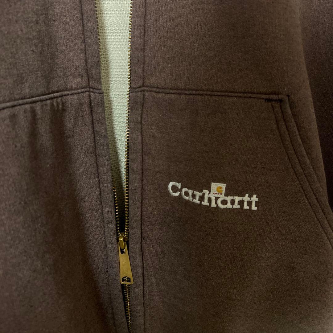 80s 90s Carhartt USA製 ジップパーカー 2XL