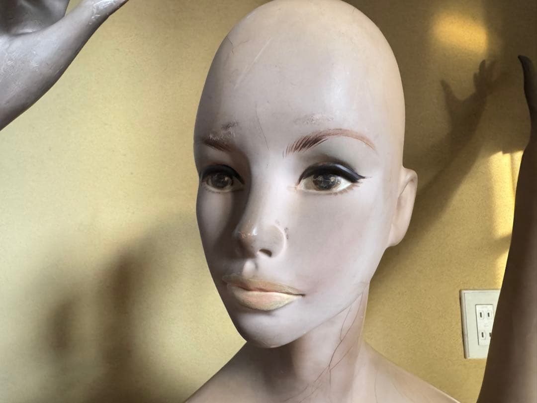 等身大 マネキン 昭和レトロ ビンテージ ディスプレイ 上半身 置物