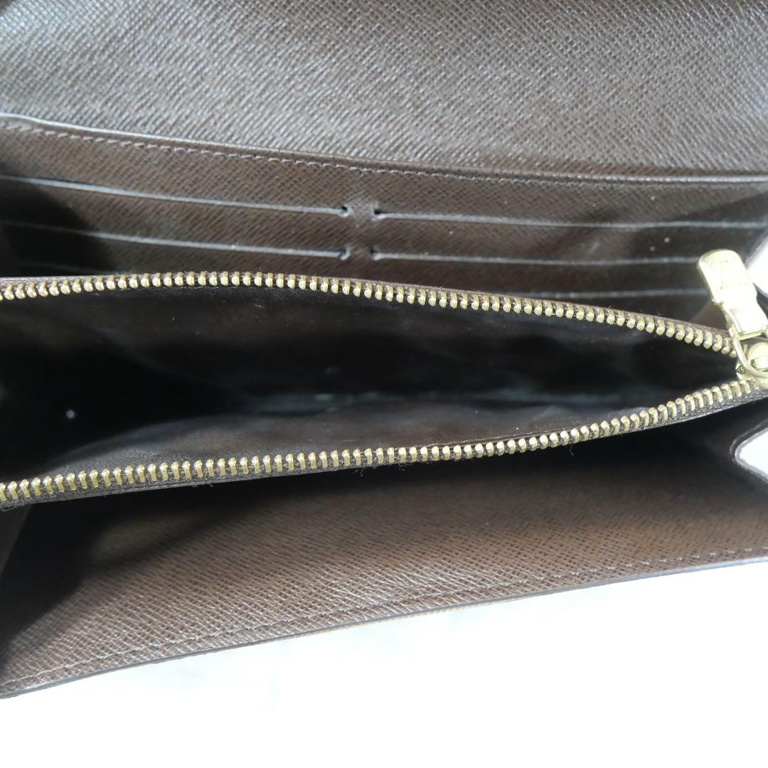 【美品】ルイヴィトン ☆ポルトフォイユサラ ダミエ 長財布　カード入れ10枚