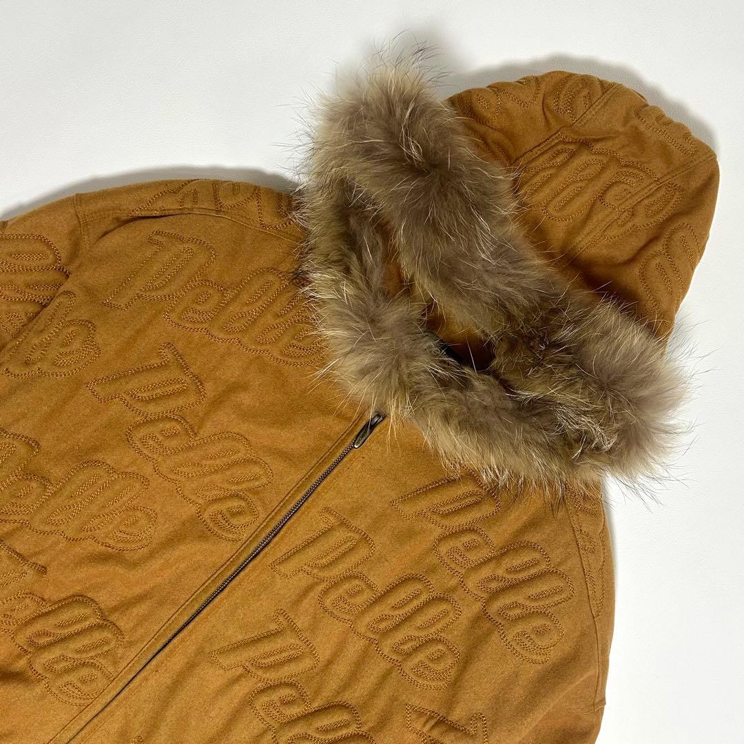 【美品】Pelle Pelle ペレペレ 総刺繍 ジャケット フード 2XL