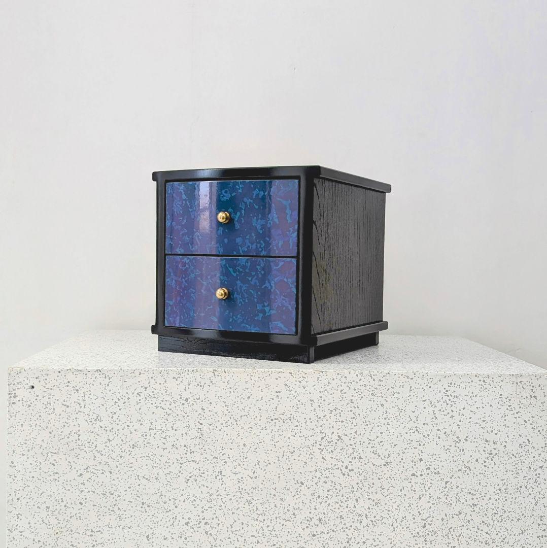 津軽塗 ロイヤルコレクション ミニチェスト 漆器 引き出し 2段 USED 美品