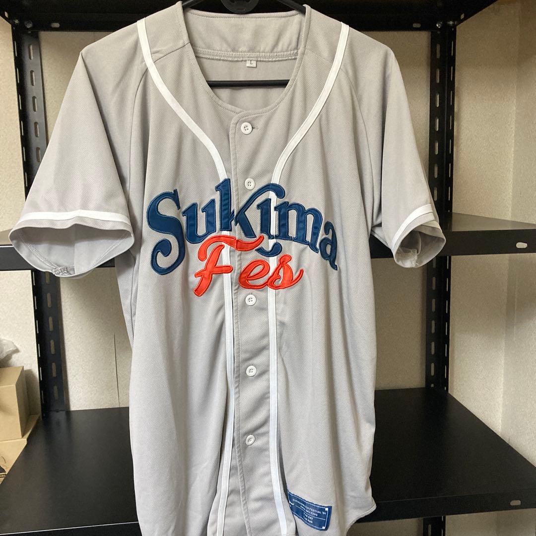 スキマスイッチ　スキマフェス　ベースボールシャツ　半袖