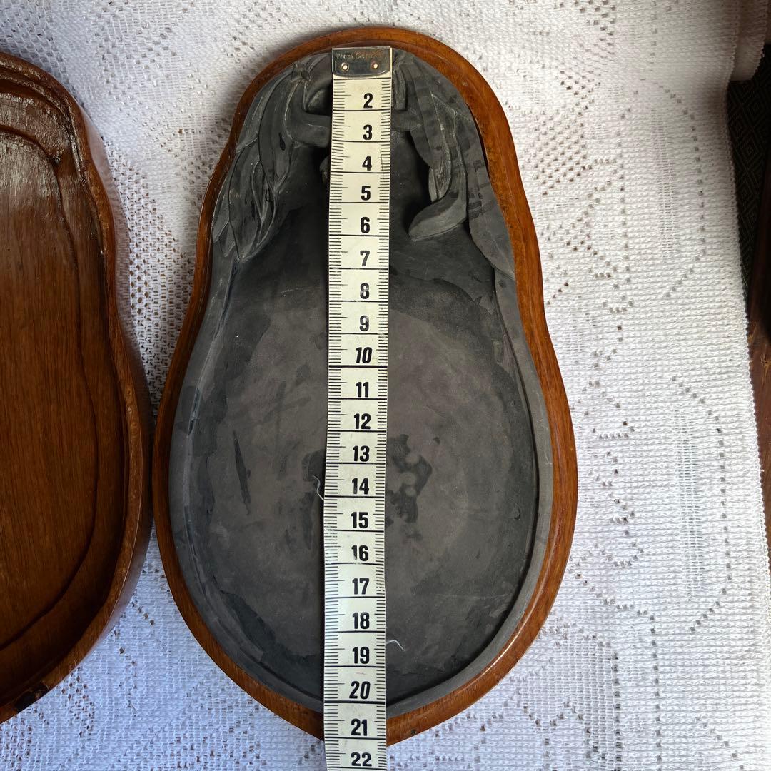 中国伝統工芸　端渓硯　木製ケース入り