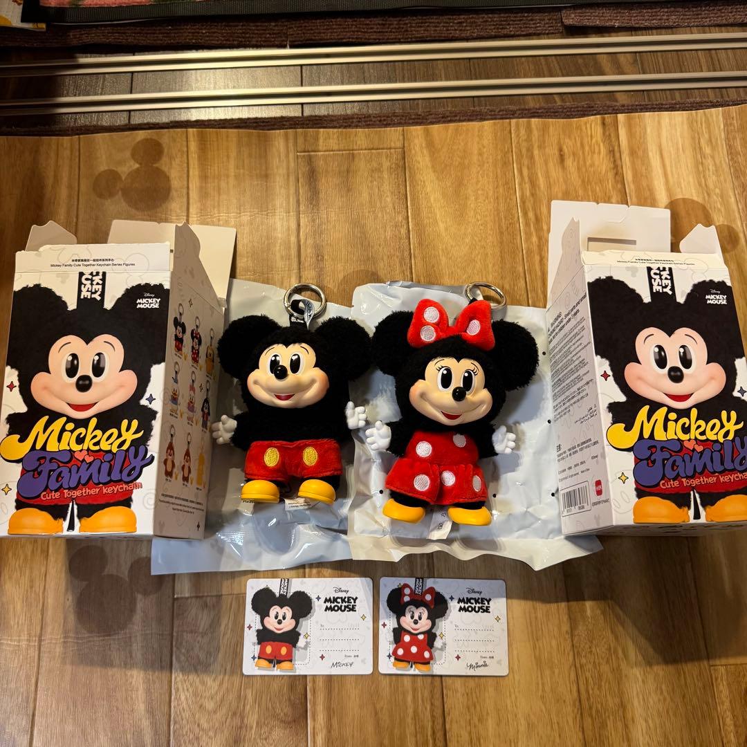 POPMART ディズニー ミッキーファミリー ミッキー ミニー2点セット