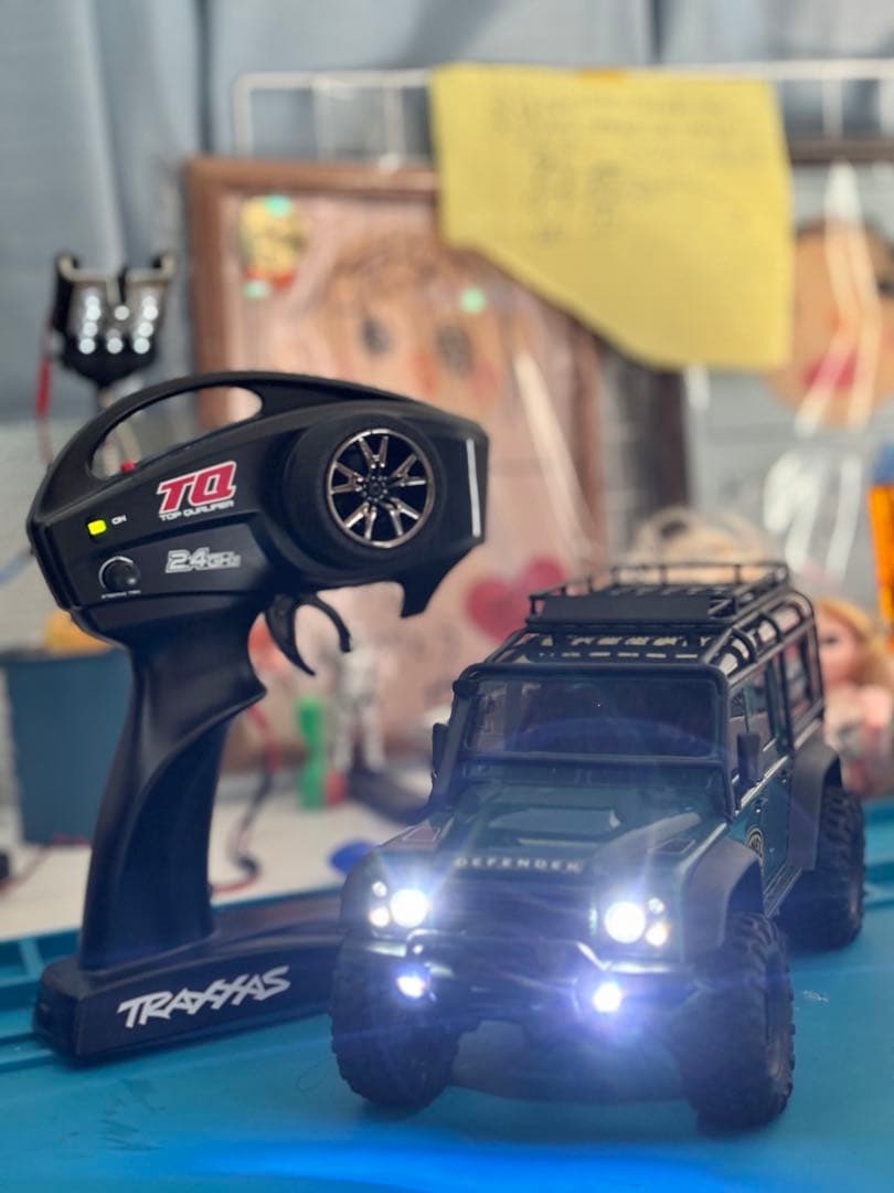 Traxxas TRX4M 1/18スケールのラジコンカーです。