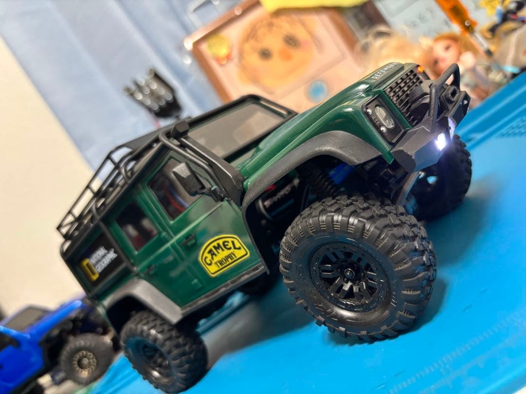 Traxxas TRX4M 1/18スケールのラジコンカーです。