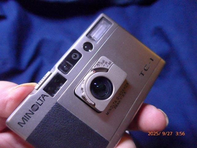 momo&mikan　MINOLTA TC-1 フィルムカメラ 取扱説明書