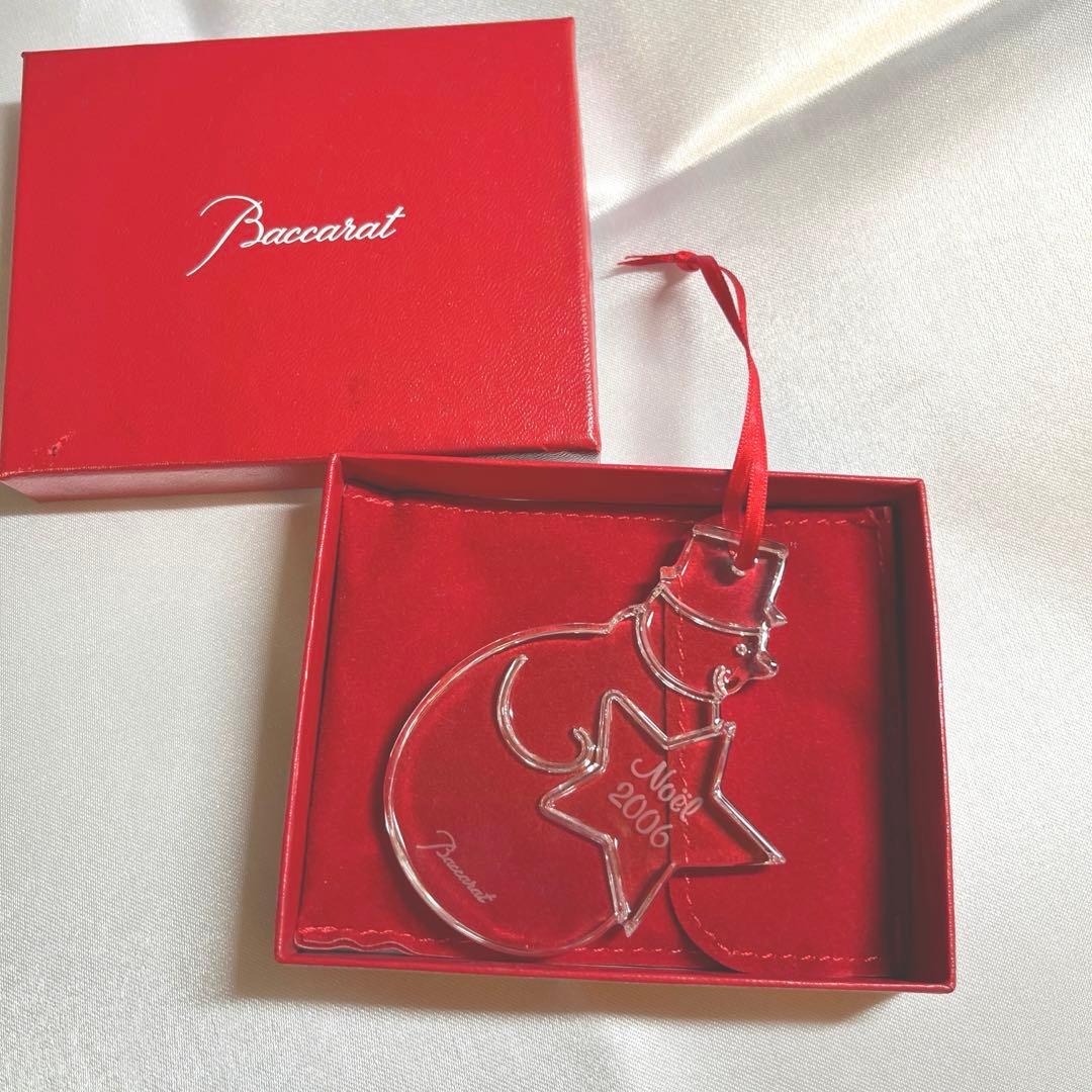 Baccarat バカラ ノエル クリスマスオーナメント　2006年