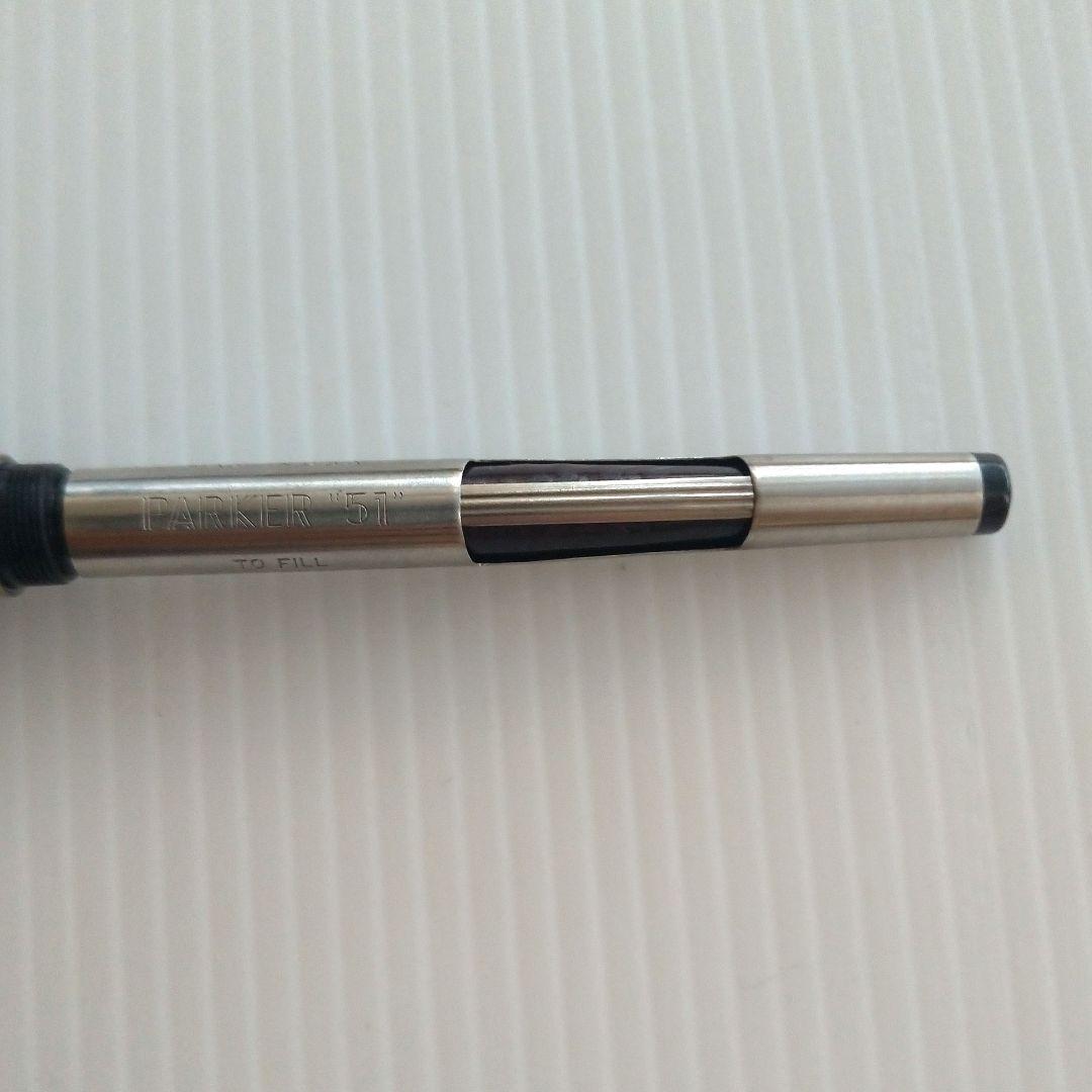 ◆パーカー 51 万年筆 12K金張キャップ◆