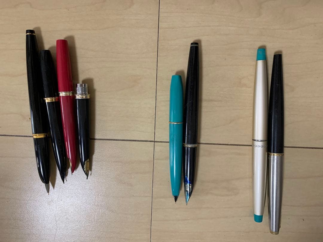 万年筆　PLATINUMなど14k　18k