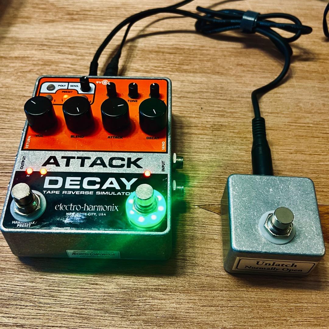 electro-harmonix ATTACK DECAY モディファイ
