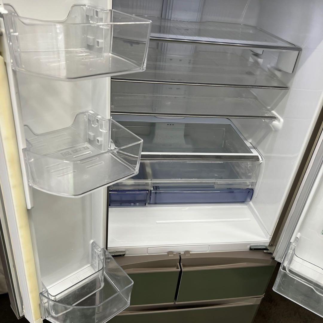 927❤️　冷蔵庫　500ℓ級　大型　三菱　両開き　シルバー　安い　中古　設置無料