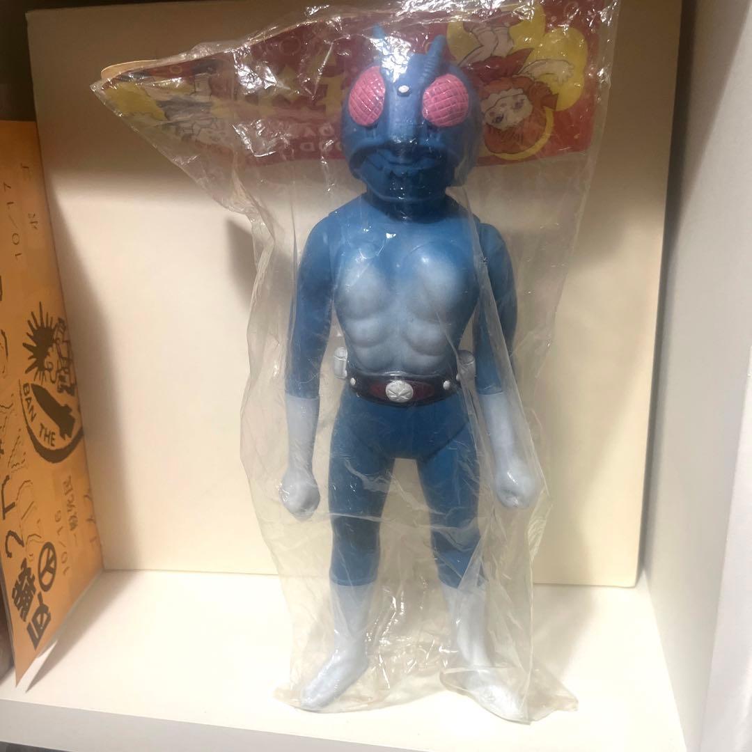 無版権 原作版風 仮面ライダー 美品 パチソフビ フィギュア