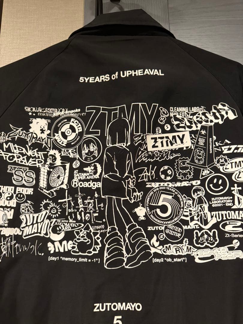 ずっと真夜中でいいのに。 ずとまよ 5th コーチジャケット