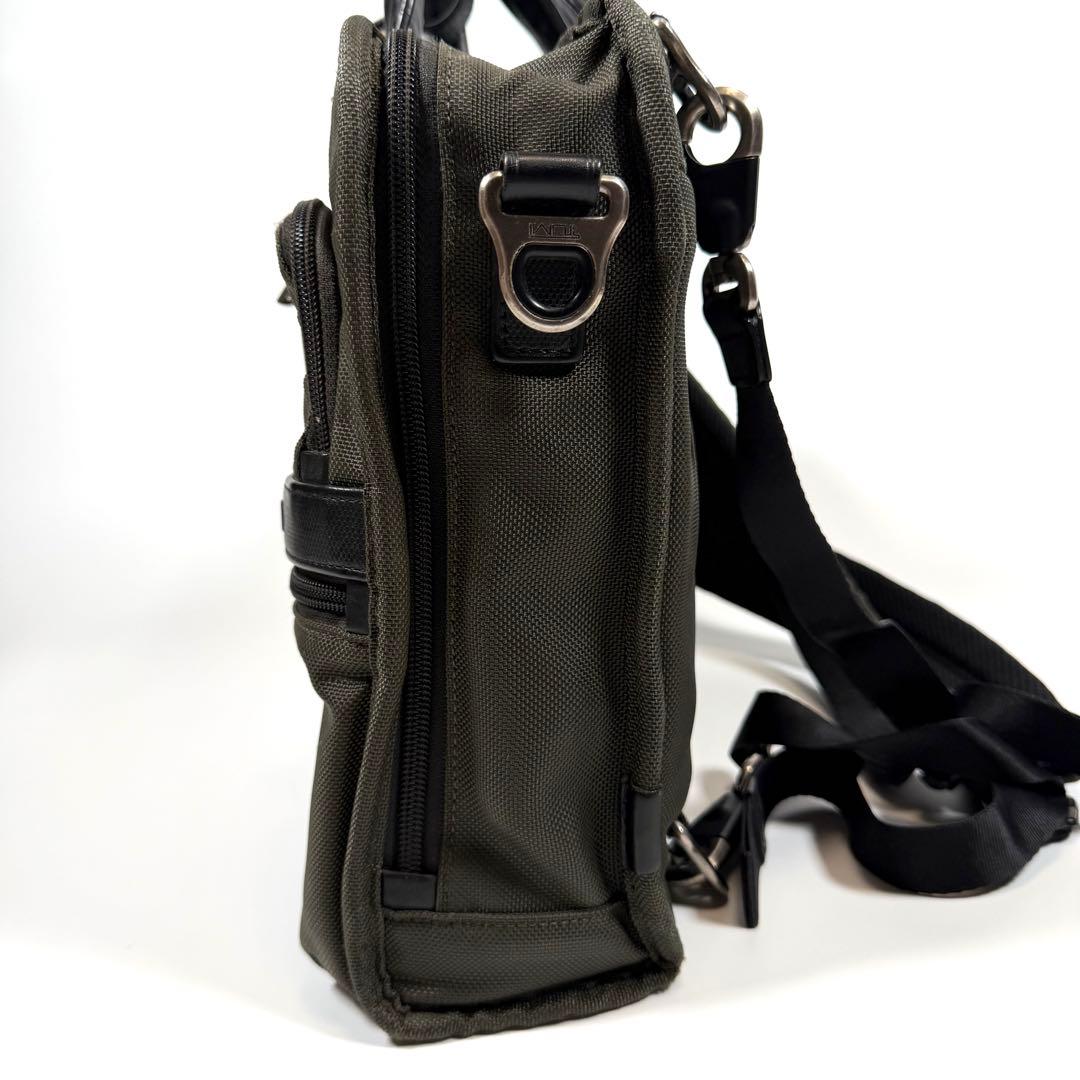 【希少色】トゥミ　ビジネスバッグ　アルファ2 3way 大丸限定　カーキ系