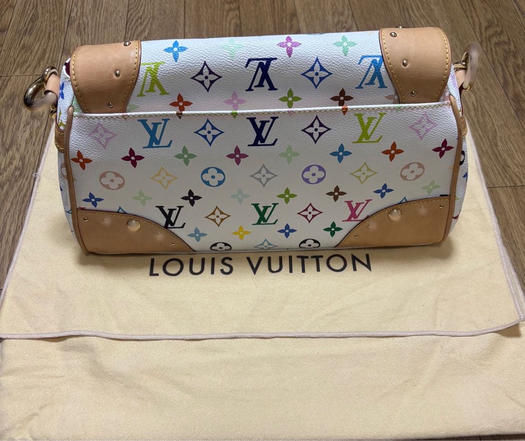 ね*︎様 ルイヴィトン　ビバリー　MM マルチカラー　ホワイト