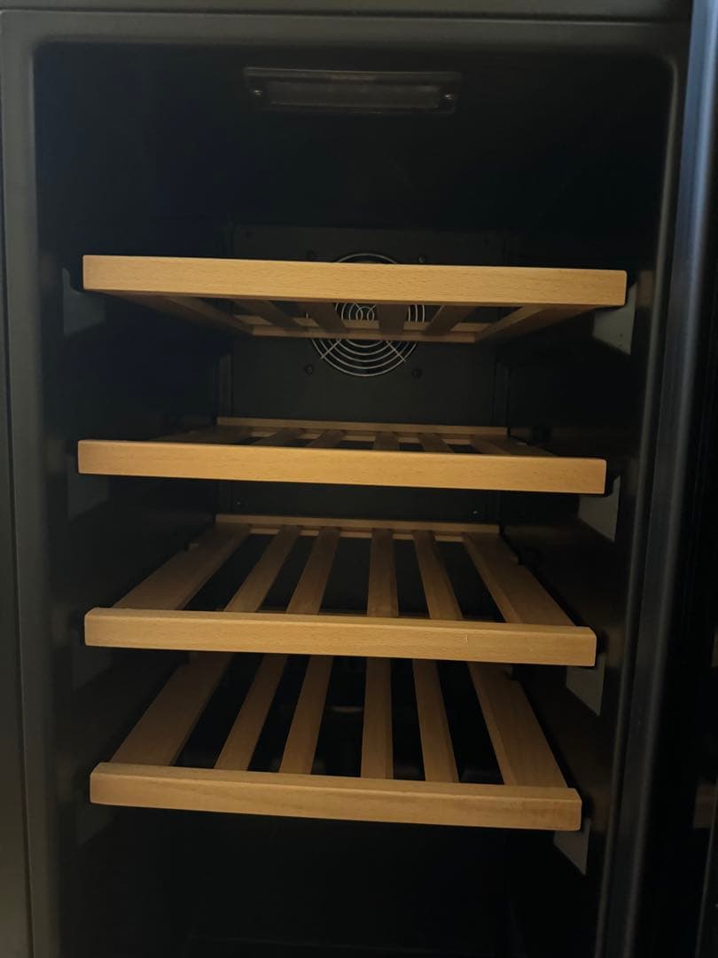 PlusQワインセラー 15本収納 コンプレッサー式