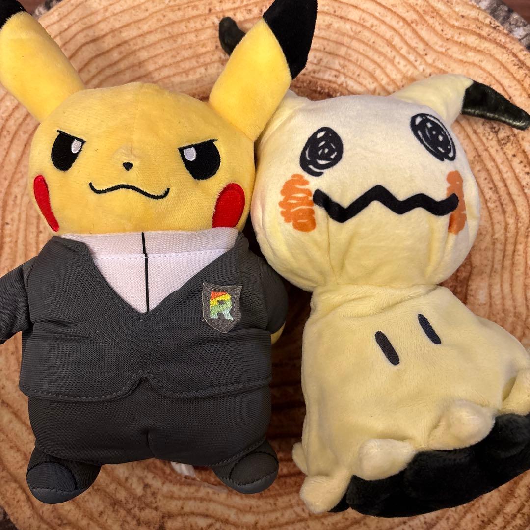 ピカチュウ&ミミッキュ ぬいぐるみセット