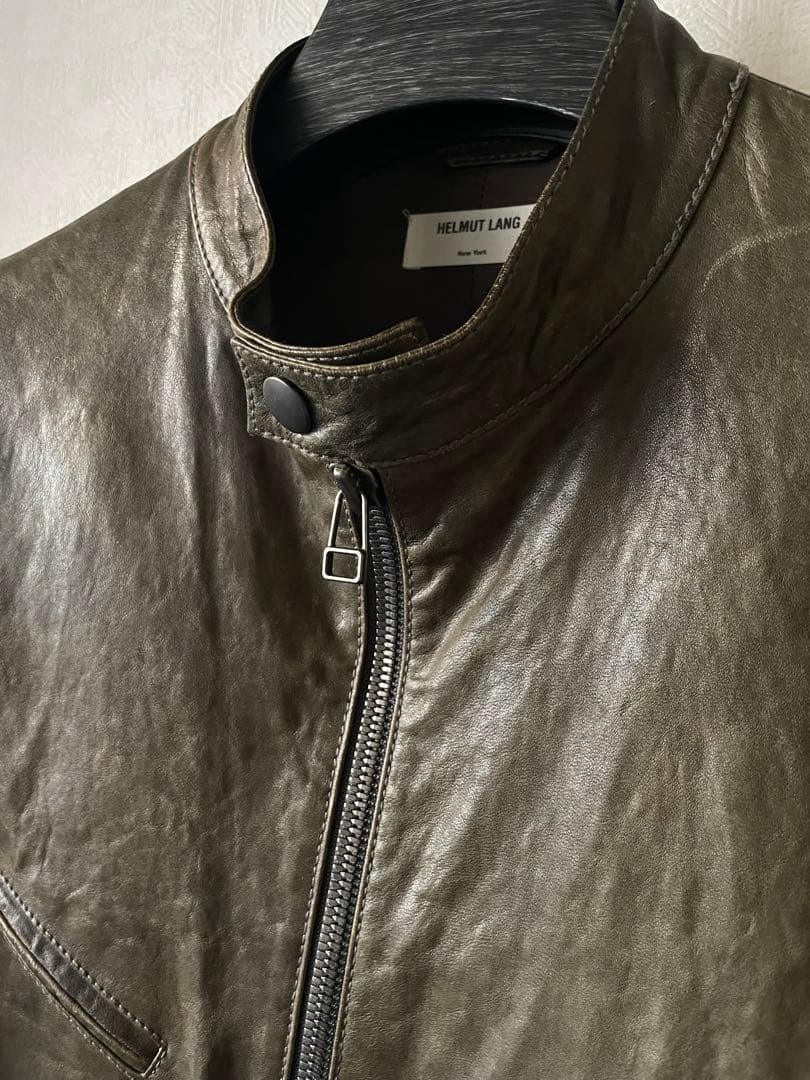 17aw「HELMUT LANG」Sheep Leather Riders
