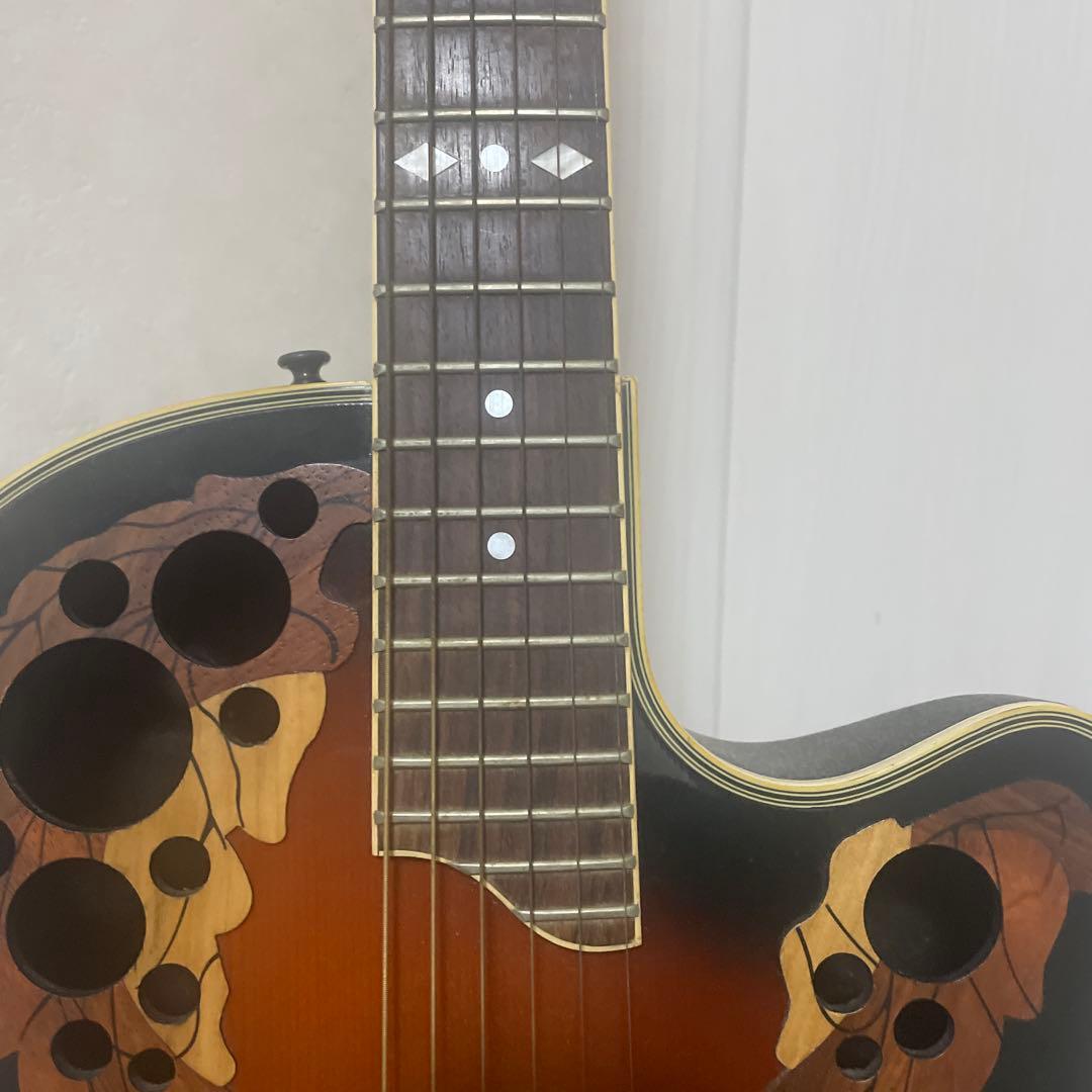 最終値下げ‼️Ovation アコースティックギター サンバースト