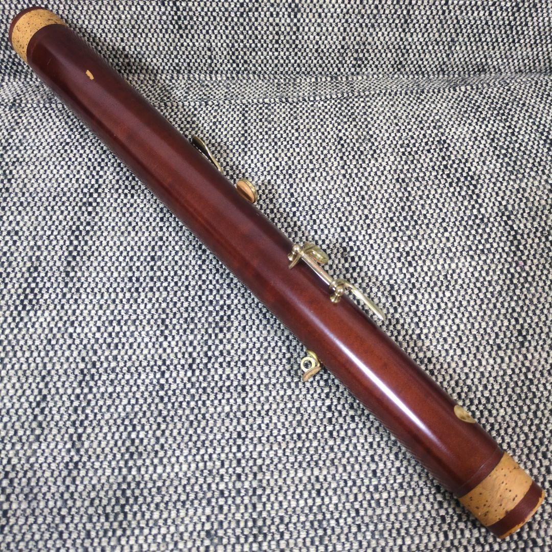 ヤマハ 高級 バスリコーダー 木製 管楽器