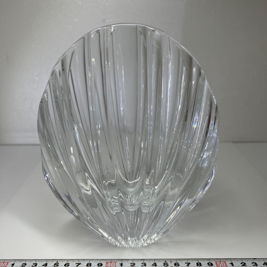 バカラ　リゴット　フラワーベース　高さ21㎝　東里7-0813①