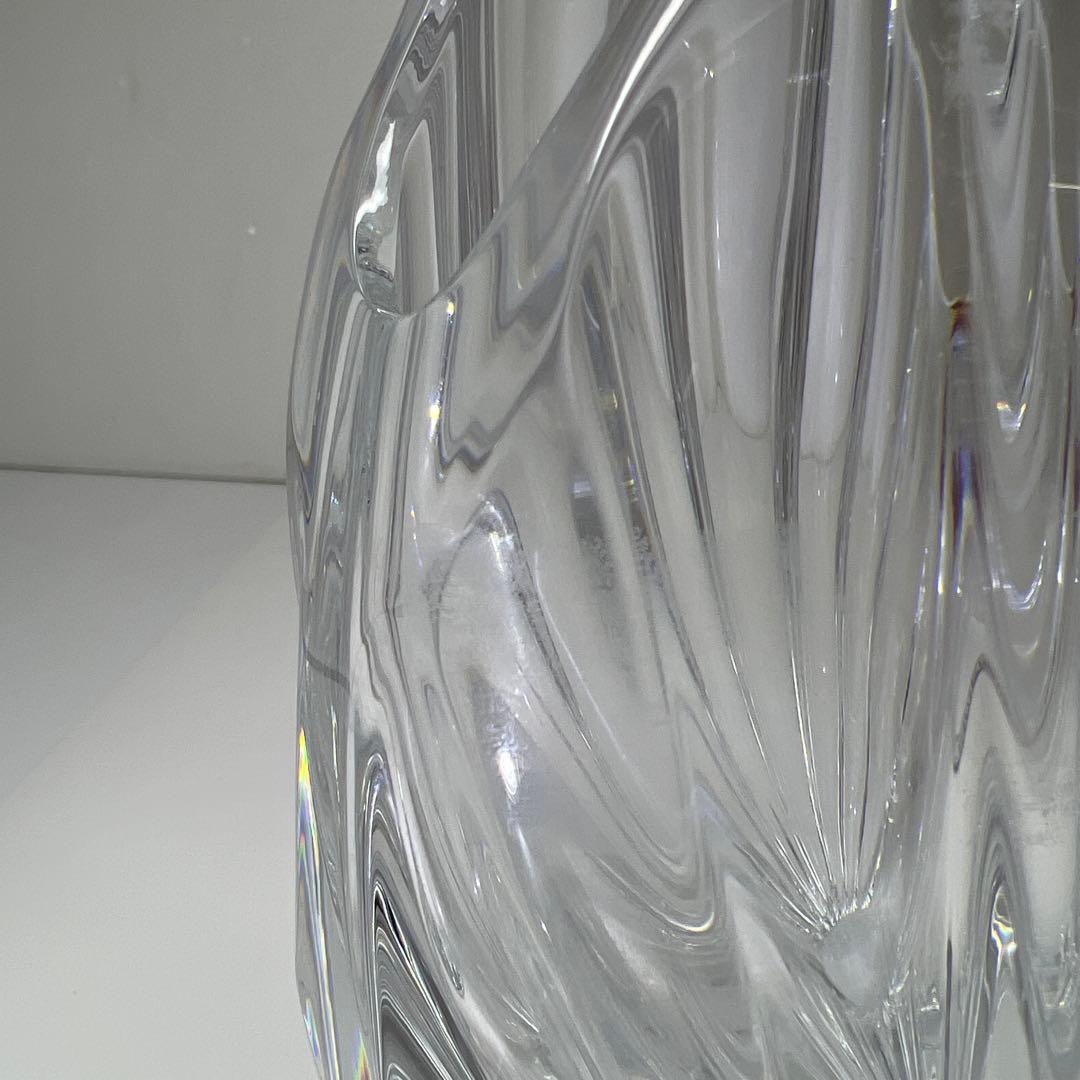 バカラ　リゴット　フラワーベース　高さ21㎝　東里7-0813①