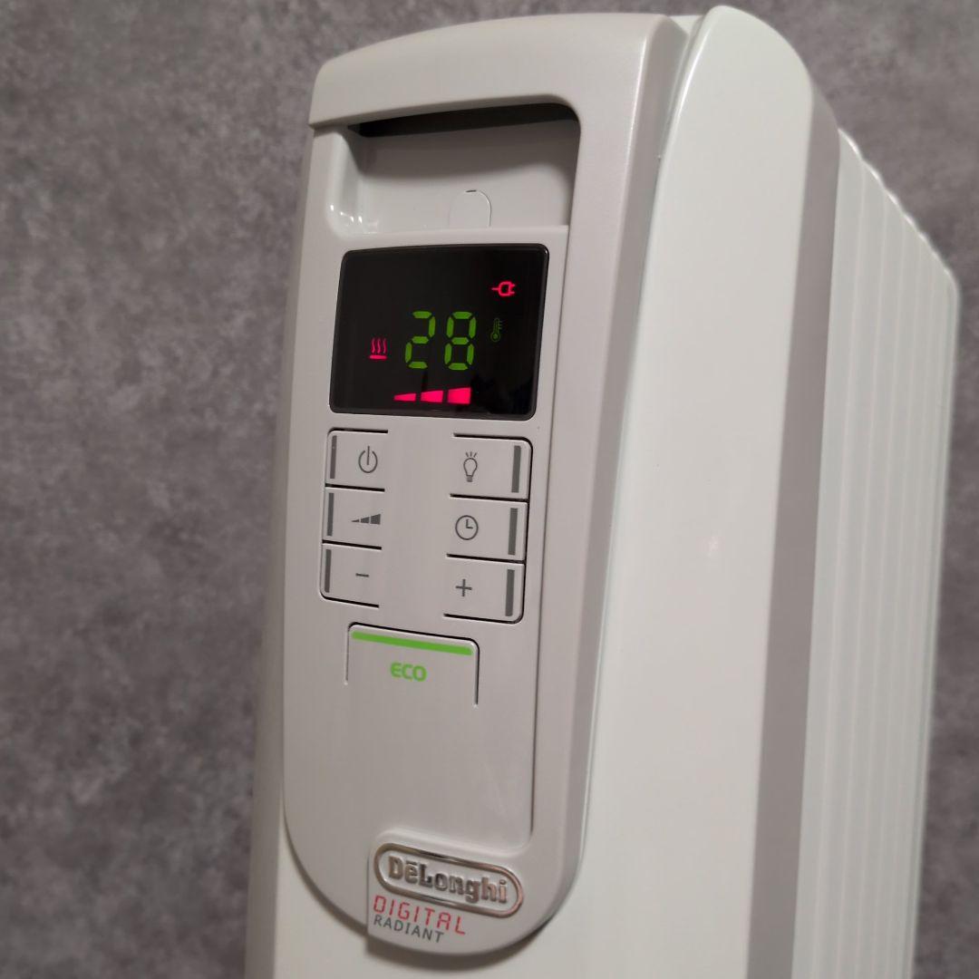 DeLonghi デジタルオイルヒーター KHD410812-GC