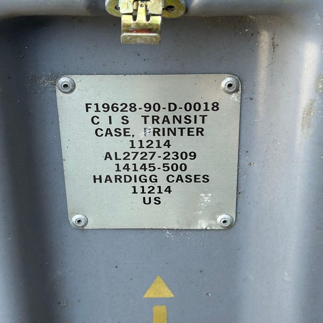 米軍採用ブランド HARDIGG 大型ハードケース 防水防塵 耐衝撃