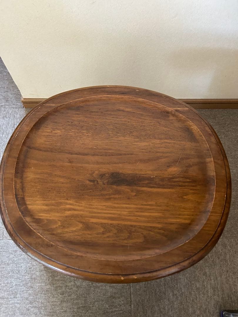 最高級の木製チェアー　テーブルとしても。一生物です。