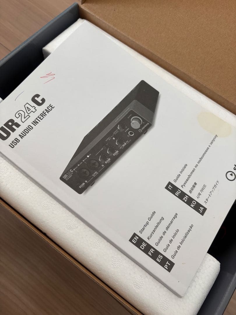 UR24C オーディオインターフェイス USB-C 接続