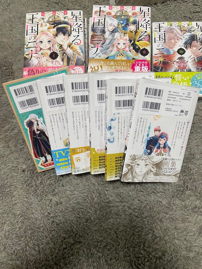 星降る王国のニナ全巻17巻セット　特装版あり