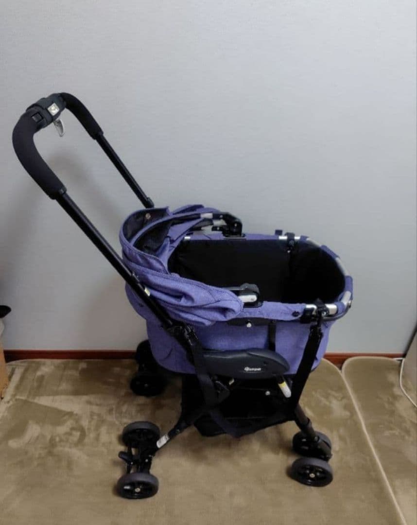 ミリミリEG ペットカート 電車用 フラットカバー　セット　中古品