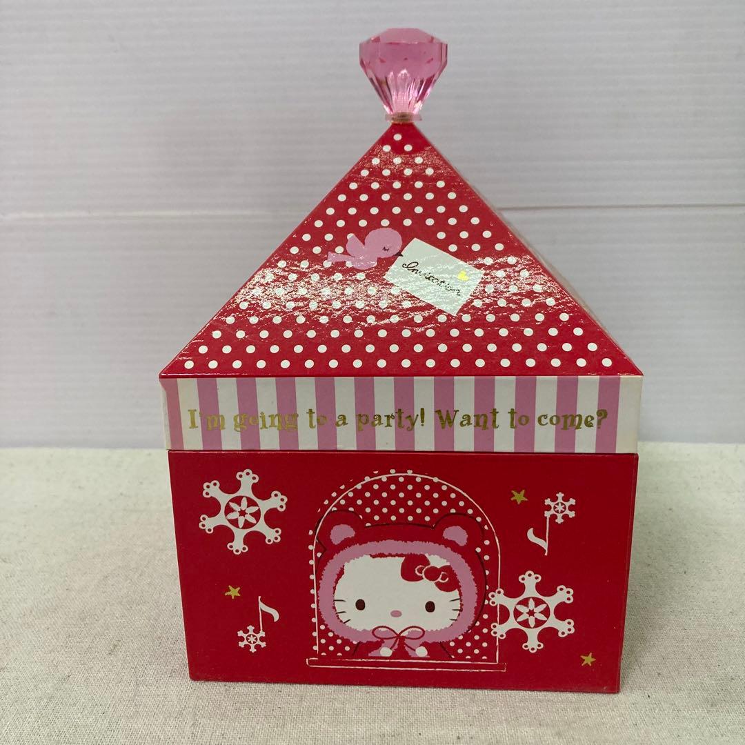 【希少★2008年製】ハローキティ　オルゴール　MUSIC BOX　サンリオ